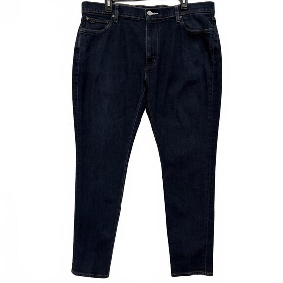 Michael Kors Other - Michael Kors Men's 38/32 Parker Slim Fit Jeans Dark Wash Blue Denim